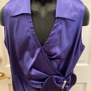 JR Nites satin FABULOUS Evening blouse